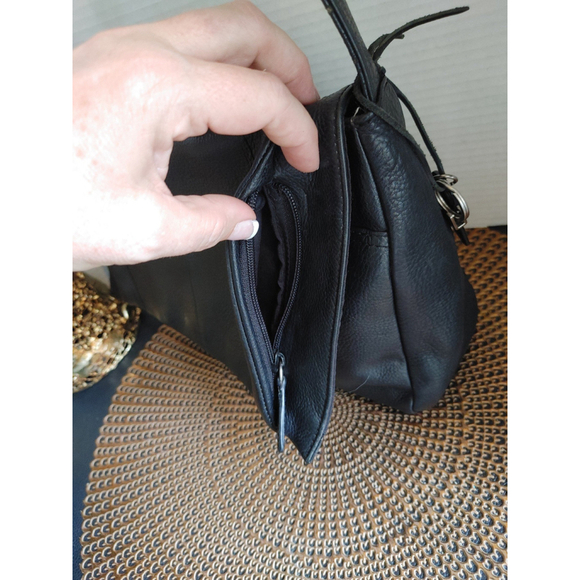 Rolfs Leather Foldover Flap Shoulder Bag - Picture 8 of 11